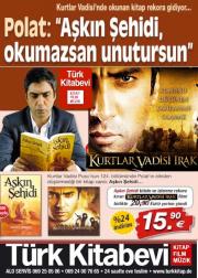 Aşkın Şehidi Seti  (1 Kitap + 1 Film Birlikte)  Kurtlar Vadisi'nde Okunan Kitap