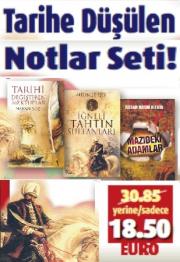 Tarihe Düşülen Notlar Seti (3 Kitap Birarada) Türk Kitabevi Kampanyası