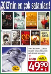 2012'nin En Çok Satan Kitapları Seti(9 Kitap Birarada)Yazarların En Yeni Kitaplari