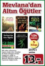 Mevlana'dan Altın Öğütler Seti(5 Kitap Birarada) TV'deki Kampanyamız