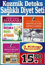 Kozmik Detoks Sağlıklı Diyet Seti(3 Kitap Birarada)Maranki'nin En Yeni Kitabı bu Sette!