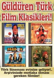 Güldüren Türk Film Klasikleri (4 FIlm Birarada) Kemal Sunal, Şener Şen, Haluk Bilginer, Ferhan Şensoy