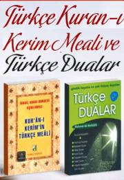 
Türkçe Kuran Meali ve Türkçe Dualar Seti(2 Kitap Birarada)
