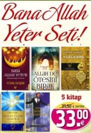 Bana Allah Yeter Seti(5 Kitap Birarada)Allah de Ötesini Bırak Kitabı bu sette!