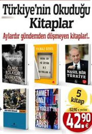Türkiye Bu Kitapları Okuyor  (5 Kitap Birarada)  En Ünlü Yazarlar Setimizde!