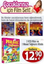 


Çocuklarınız için Film ve Kitap Seti (3 Film + 1 Kitap)


