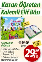 Kalemli Elif BasıKendi Kendinize Kuran-ıÖğrenebileceğiniz set20,- Euro Tasarruf Edin!