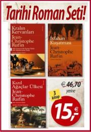 Tarihi Roman Seti (3 Kitap Birarada) Ünlü Yazarın Ödüllü Romanları!