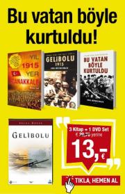 Bu Vatan Böyle Kurtuldu(3 Kitap + 1 Gelibolu DVD Filmi)