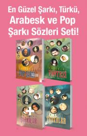 En Güzel Şarkı, Türkü, Arabesk ve Pop Şarkı Sözleri (4 Kitap Birarada) Süper indirimli Kampanya