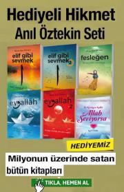 Hediyeli Hikmet Anıl Öztekin Seti (5 Kitap 1 + Hediye Kitap)