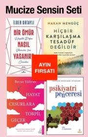 Mucize Sensin Seti (4 Kitap) 