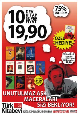 En Güzel Ask Romanlari Seti<br />10 Kitap + 1 Hediye