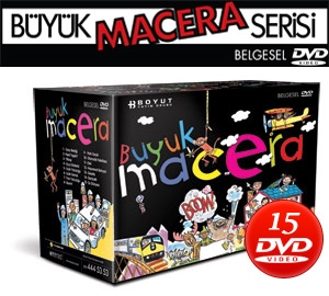 Büyük Macera Serisi (15 DVD)<br />Belgesel