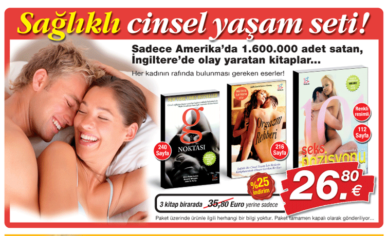 Sağlıklı Cinsel Yaşam Seti<br /> (3 Kitap Birarada)