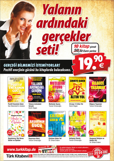 Yalanın Ardındaki <br />Gerçekler Seti!  <br />(10 Kitap Birarada)