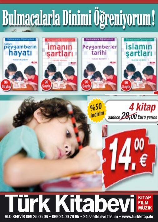 Bulmacalarla Dinimi <br /> Öğreniyorum Seti <br /> (4 Kitap Birarada)