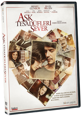 Aşk Tesadüfleri Sever  <br /> (DVD) <br /> Belçim Bilgin Erdoğan, Mehmet Günsür