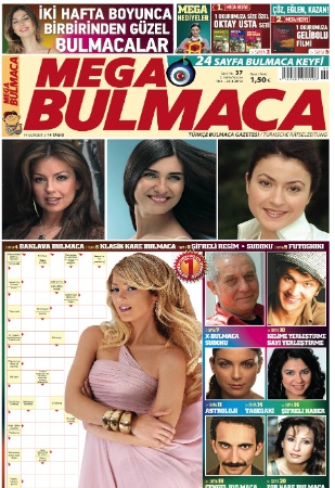 Mega Bulmaca <br />37. Sayi <br />(24 Sayfa Bulmaca)