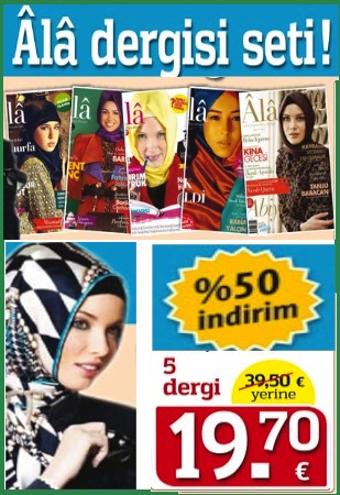 Ala Dergisi Seti<br />5 Dergi Birarada) <br />% 50 Indirimli Kampanya