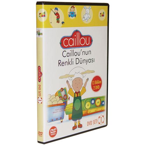 Caillou’nun Renkli Dünyası  <br />2 DVD'li  Set <br />(13 Bölüm Birarada)