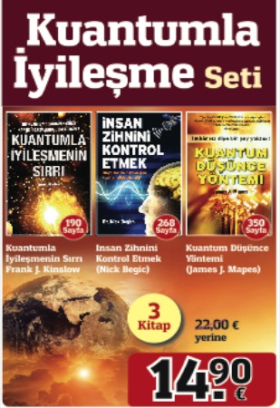 Kuantumla Iyileşme Seti <br /> (3 Kitap Birarada)  <br /> Türk Kitabevi Kampanyası