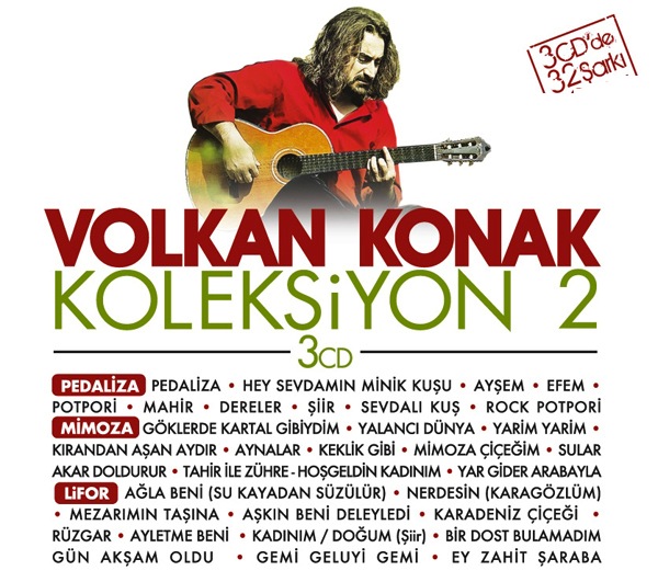 Volkan Konak<br />Koleksiyon 2<br />(3 Albüm Birarada)