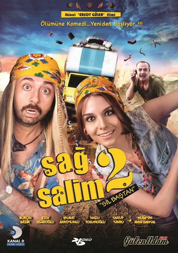 Sağ Salim 2<br />(DVD)<br />Ezgi Asaroğlu, Burçin Bildik