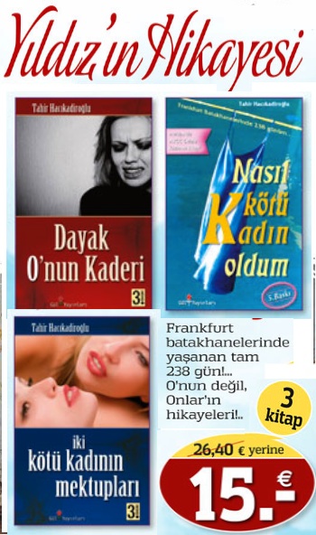 Yıldızın Hikayesi<br />O'nun Değil, <br />Onlar'ın Kaderi!<br />3 Kitap Birarada<br />TV'deki Kampanyamız