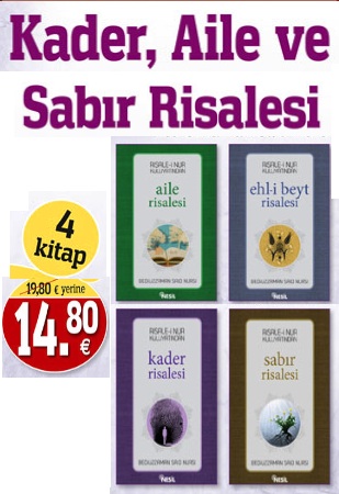 Kader, Aile ve <br />Sabır Risalesi <br />(4 Kitap Birarada)