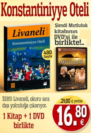 Livaneli Seti <br />(1 Kitap + 1 DVD)<br />Konstantiniyye Oteli <br />bu Sette!