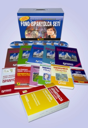 İspanyolca Seti Fono (13 Kitap + 6 CD)