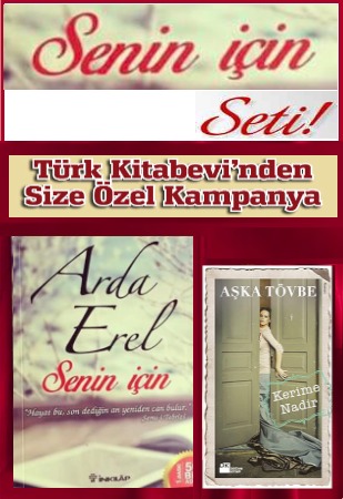 Senin İçin Seti <br />(2 Kitap Birarada)<br />Arda Erel'in Çok Satan Kitabı bu Sette!