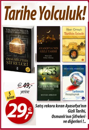 Tarihe Yolculuk Seti<br />(5 Kitap Birarada)<br />Çok Satan Tarih Kitapları bu sette!