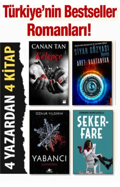 Türkiye'nin Bestseller<br />Romanları<br />(4 Kitap Birarada)<br />En Yeni Kitaplar