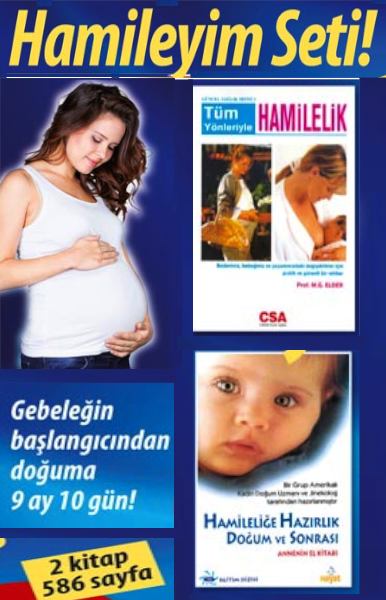 Hamileyim Seti <br />(2 Kitap Birarada) <br />Annenin El Kitapları!