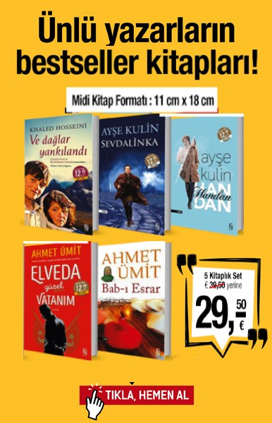 Ünlü Yazarların <br />Bestseller Romanları <br />(5 Kitap Birarada)