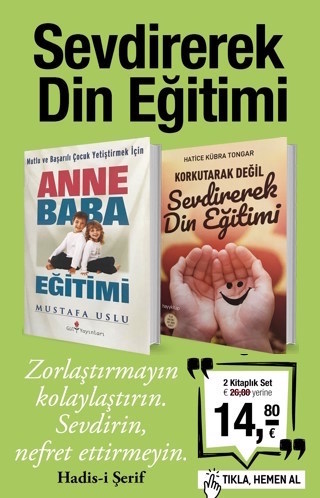 Sevdirerek Din Eğitimi <br />(2 Kitap Birarada) <br />Hatice Kobra Tongar'ın Son Kitabı Bu Sette!