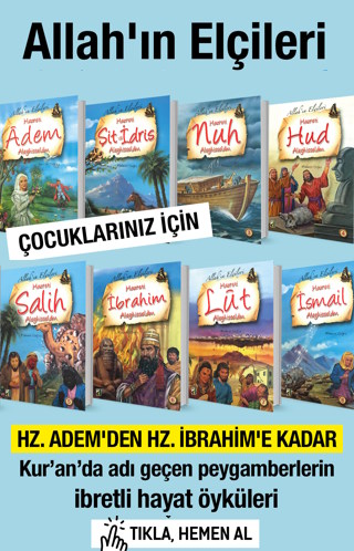 Allahın Elçileri Seti <br />Hz. Adem'den Hz. Ibrahim'e Kadar (8 Kitap)