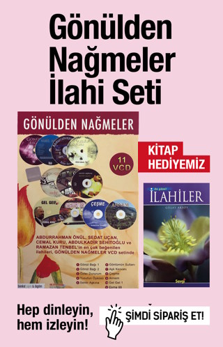 Gönülden Nağmeler Ilahi Seti<br />(11 VCD + 1 Kitap)<br />Abdurahman Önül, Sedat Uçan