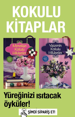 Kokulu Kitaplar Seti (2 Kitap Birarada) Yasemin ve Menekşe Kokulu Kitaplar