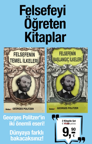 Felsefe Öğreten Kitaplar (2 Kitap Birarada) Dünyaya Farklı Bakacaksınız!