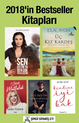 2018'in Bestseller Kitapları (5 Kitap Birarada)