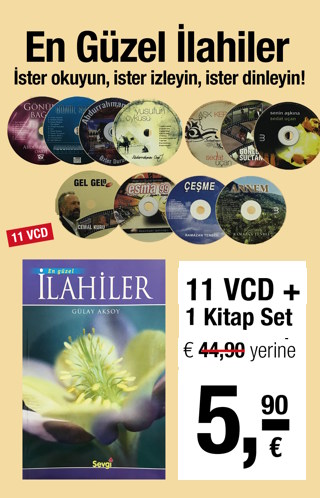 En Güzel İlahiler Seti (1 Kitap + 11 VCD) Süper Kampanya