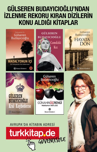 Gülseren Budayıcıoğlu'nun 5 Kitaplı Seti - Günahın Üç Rengi Bu Sette! 
