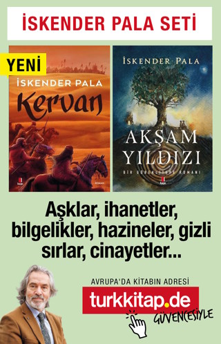 İskender Pala (2 Kitap) Yazarın Yeni Kitabı KERVAN bu sette!