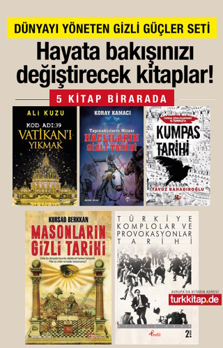 Gizli Güçler Dünyayı Nasıl Yönetiyor Seti (5 Kitap)