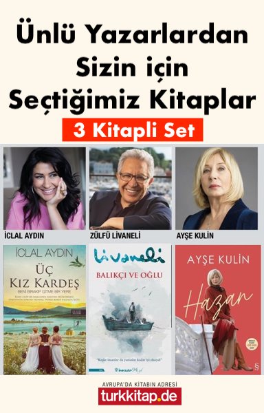 Ünlü Yazarlardan Sizin İçin Seçtiğimiz Kitaplar (3 Kitap) 