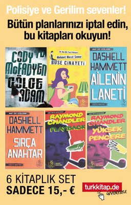 Polisiye Gerilim Romanlar Seti - 6 Kitap 15 Euro