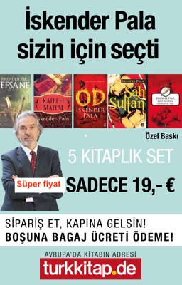 İskender Pala'nın 5 Kitabı 19 Euro - Fırsat Kampanyası